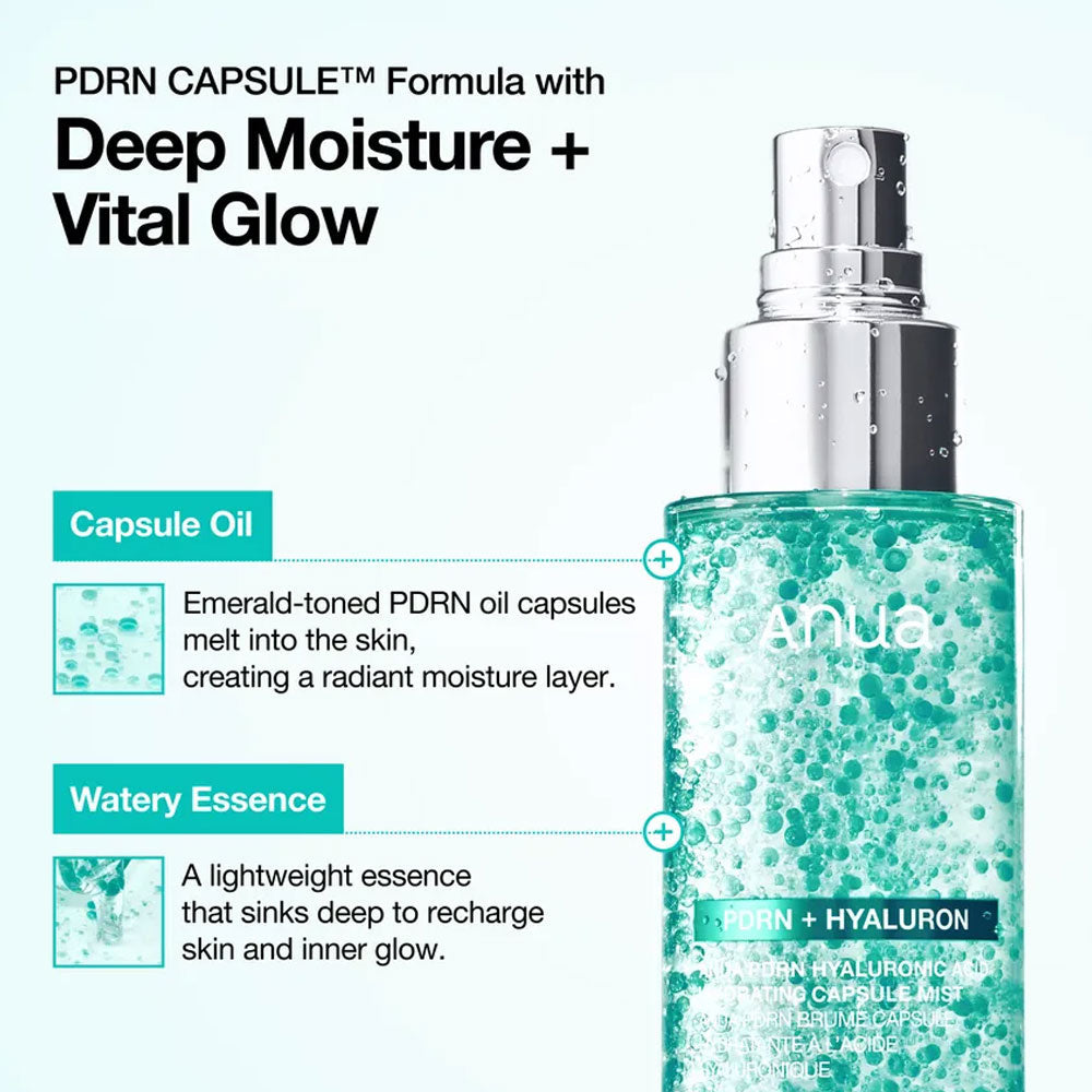 Anua - PDRN Hyaluronic Acid Hydrating Capsule Mist 100ml