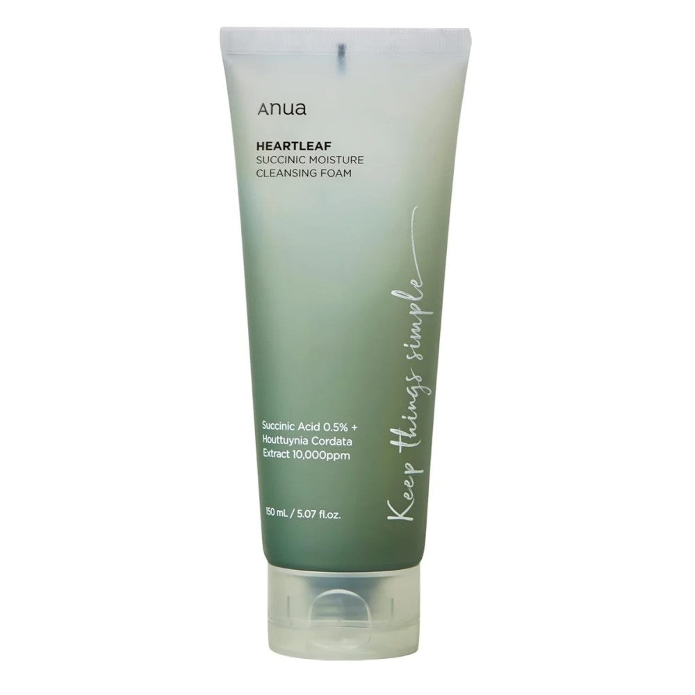 Anua – Heartleaf Succinic Moisture Cleansing Foam 150ml