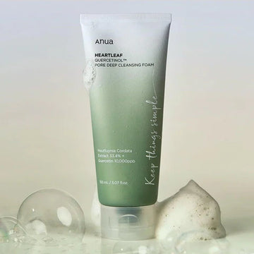ANUA HEARTLEAF QUERCETINOL PORE DEEP CLEANSING FOAM KOREA150ml