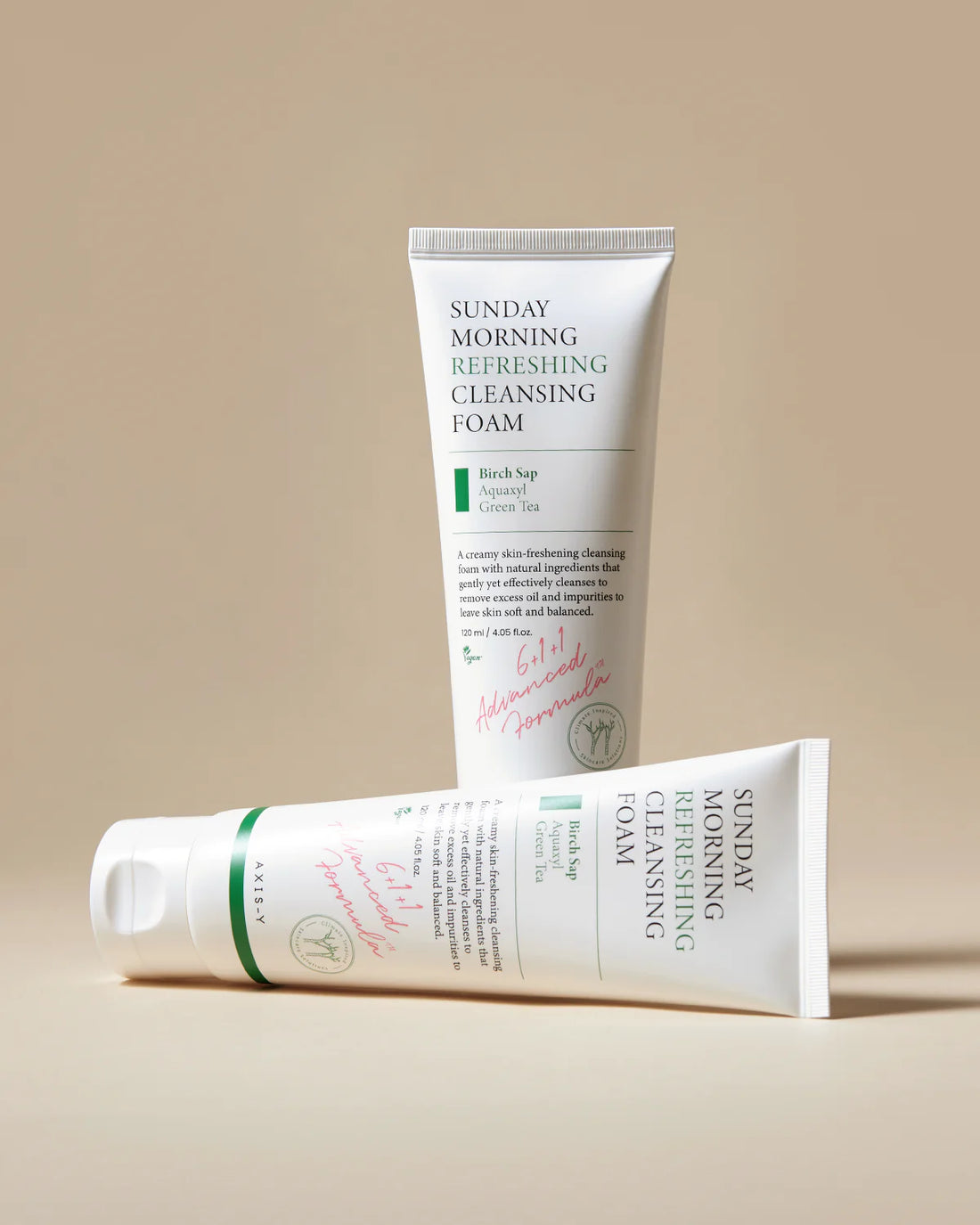 Axis-Y Sunday Morning Refreshing Cleansing Foam 120ml
