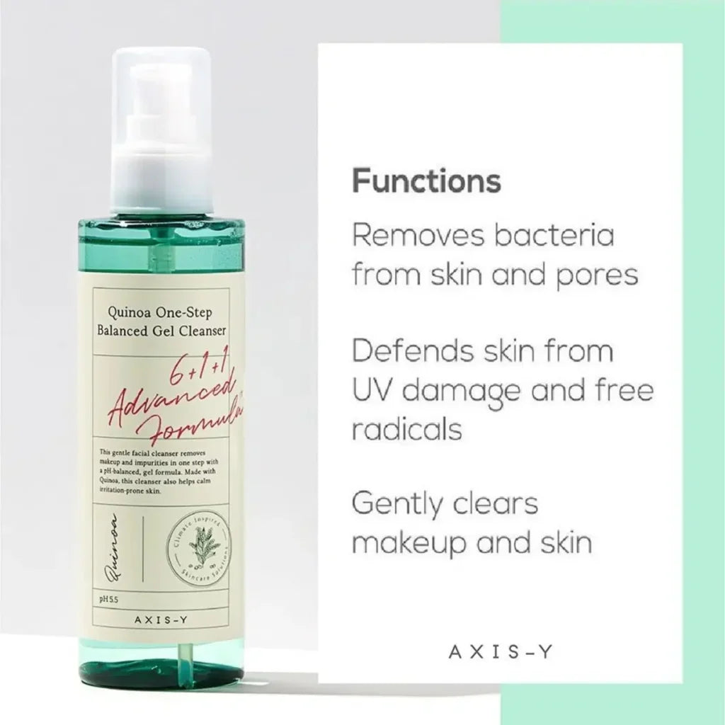 AXIS-Y Quinoa One Step Balanced Gel Cleanser 180 ml