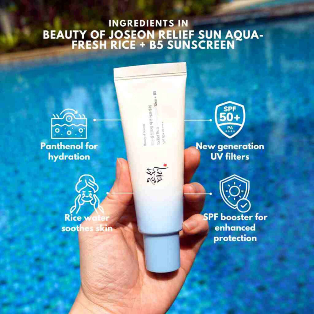 Beauty Of Joseon – Aqua Relief Sunscreen – 50ml