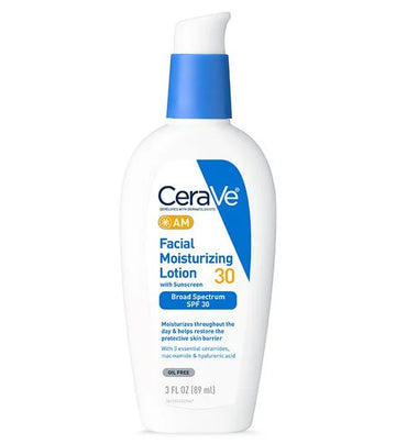 CERAVE AM OIL FREE FACIAL MOISTURIZING LOTION SPF 30 (89ML)