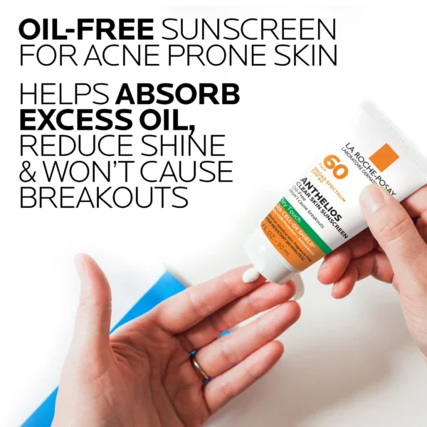 La Roche Posay Anthelios Clear Skin oil Free Dry Touch Sunscreen Spf 60 50ml - Image 3