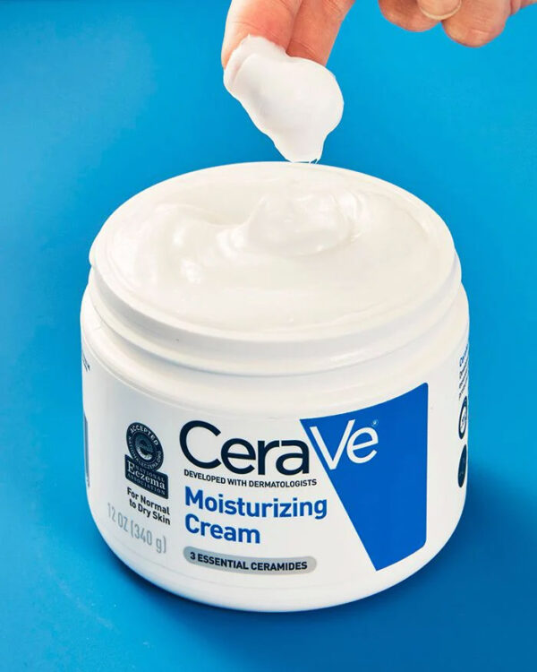 Cerave Moisturizing Cream For Dry To Very Dry Skin ( 340gm) - Image 2
