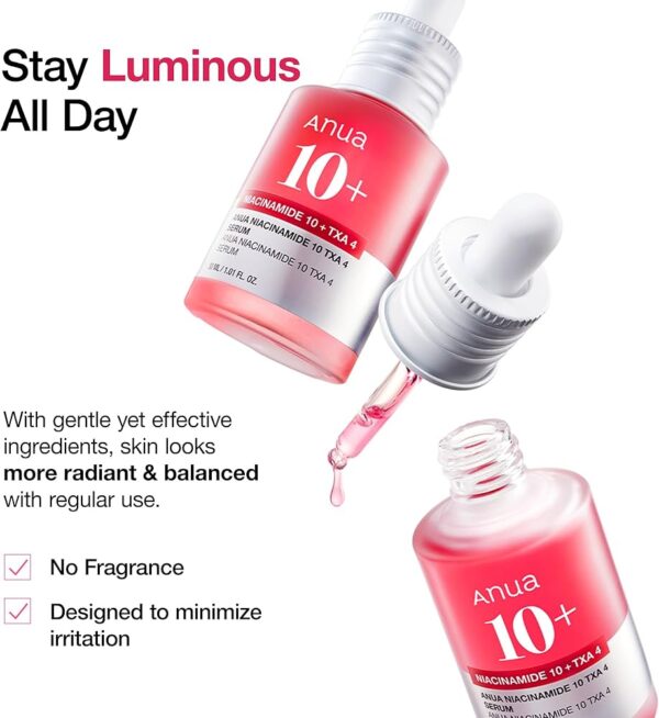 Anua Niacinamide 10% + TXA 4% Dark Spot Correcting Serum - Image 4