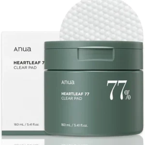 ANUA HEARTLEAF 77% TONER PADS, 160ml