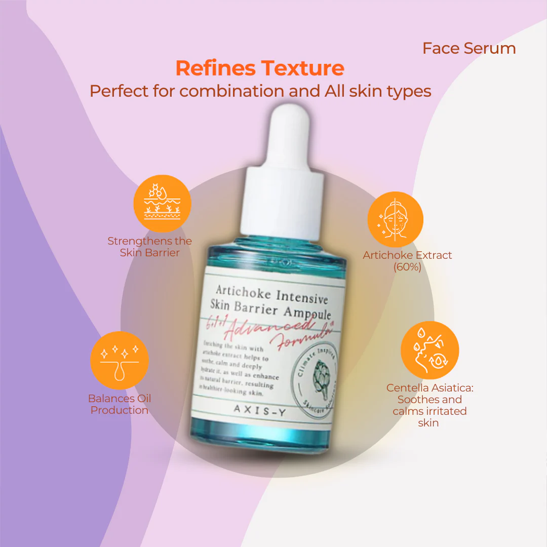 Axis-Y Artichoke Intensive Skin Barrier Ampoule - Image 3