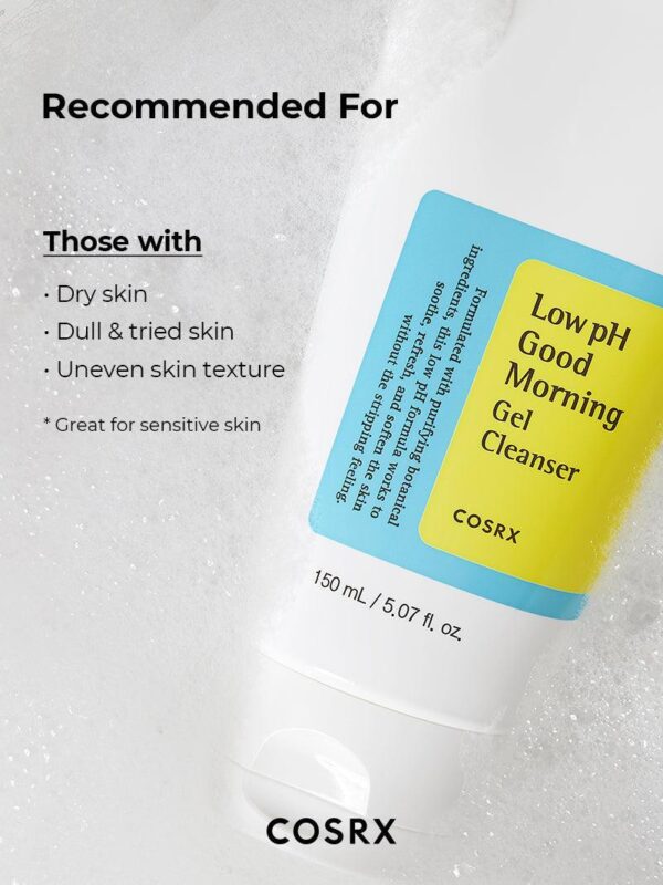 COSRX – Low pH Good Morning Gel Cleanser 150ml - Image 5
