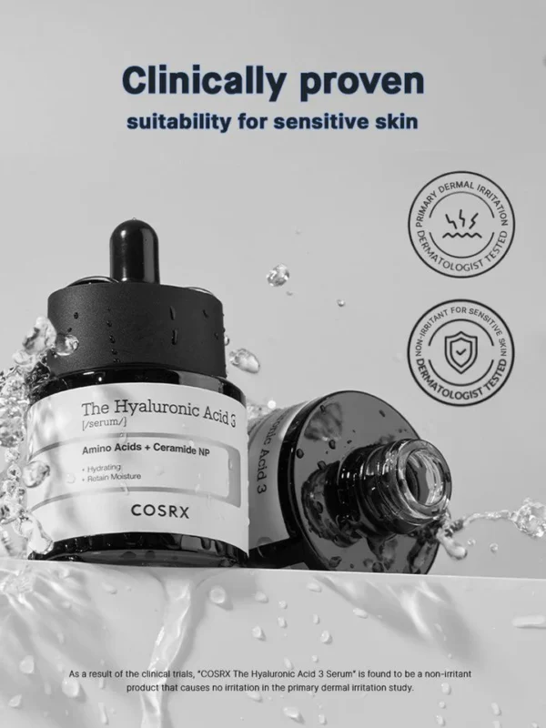 COSRX Hyaluronic Acid 3 Serum - Image 3