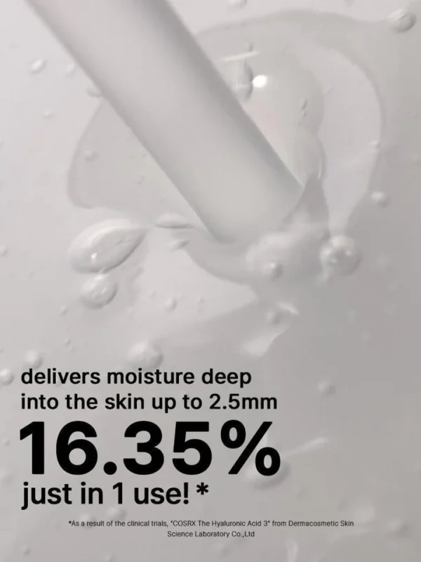 COSRX Hyaluronic Acid 3 Serum - Image 5