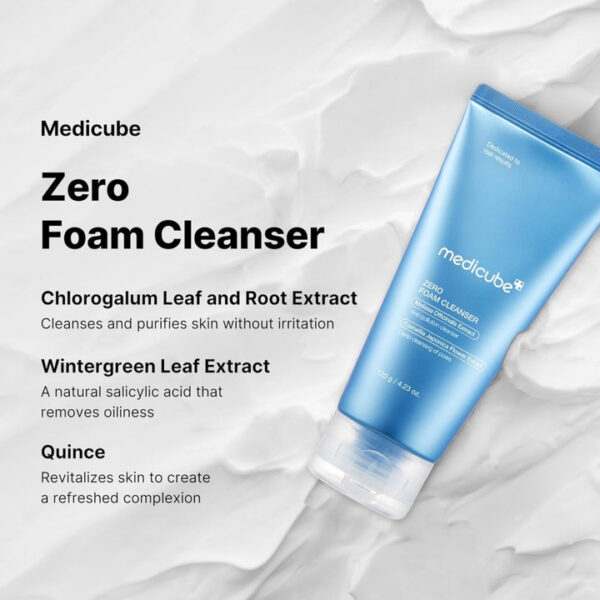 Medicube Zero Foam Cleanser 120g - Image 2