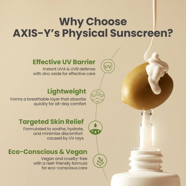 Axis Y Complete No-Stress Physical Sunscreen - Image 4