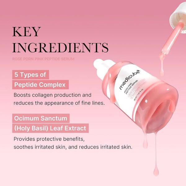 Medicube - PDRN Pink Peptide Serum - 30ml - Image 5