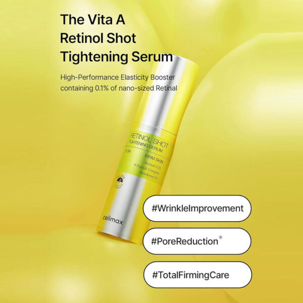celimax The Vita-A Retinol Shot Tightening Serum 30ml - Image 2