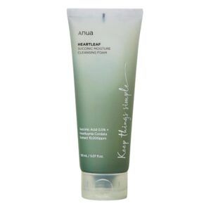 Anua - Heartleaf Succinic Moisture Cleansing Foam 150ml