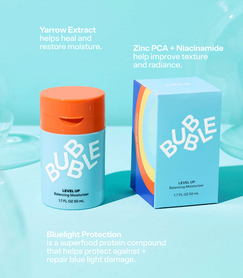 Bubble Level Up Balancing Gel Moisturiser 50ml - Image 4