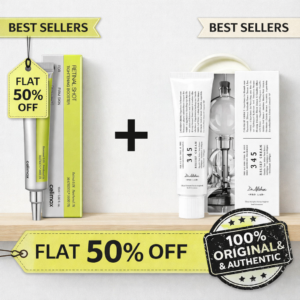 Dr. Althea 345 Relief Cream + Celimax Retinol Shot Tightening Booster Duo