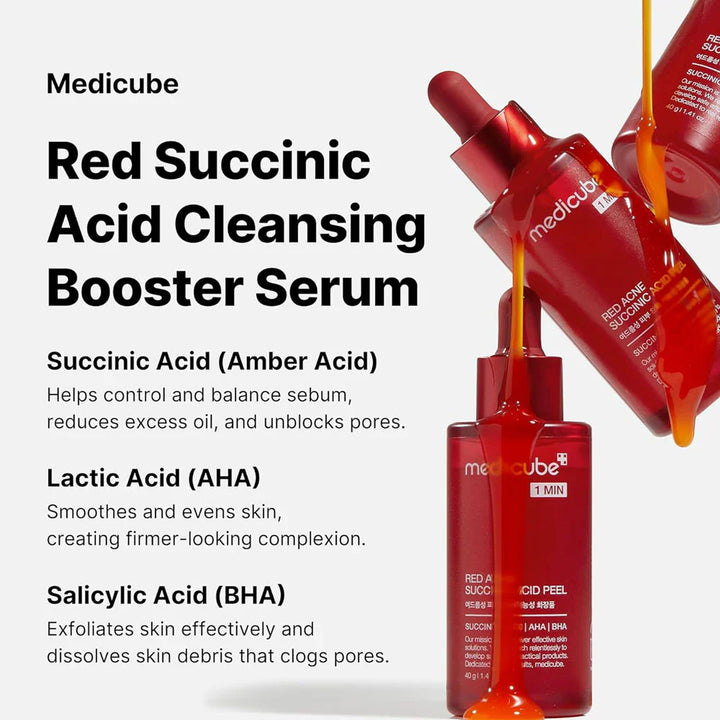 Medicube Red Acne Succinic Acid Peel - Image 2
