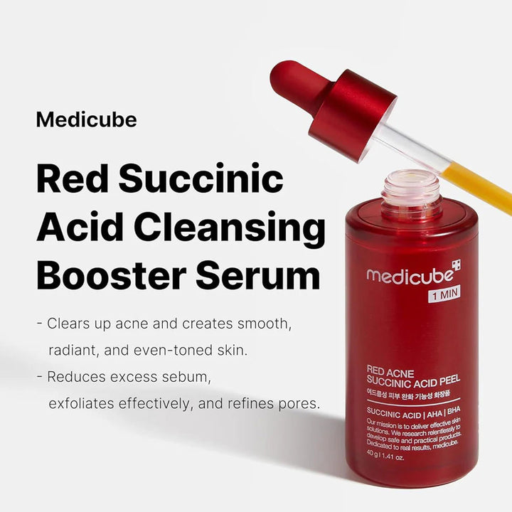 Medicube Red Acne Succinic Acid Peel - Image 3