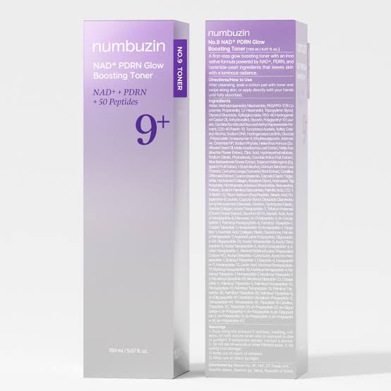 NUMBUZIN NO.9 NAD PDRN GLOW BOOSTING TONER 150ml - Image 3
